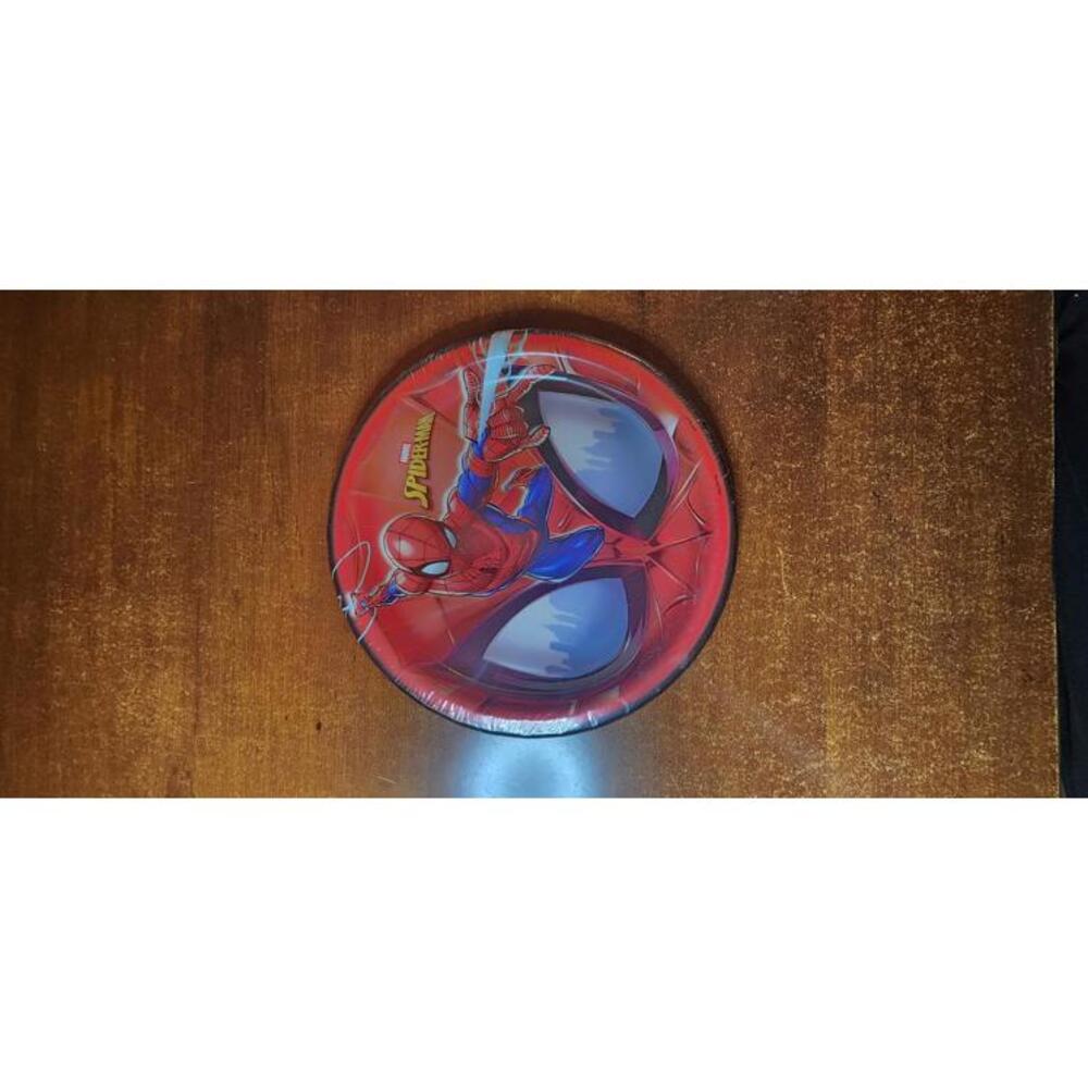 Marvel Spider-Man Themed Disposable Party Plates and Napkins Set